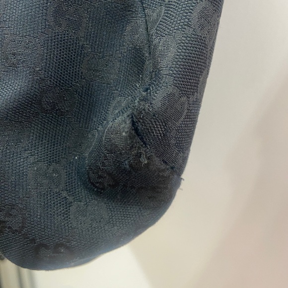 GUCCI Canvas Monogram Large Horse bit Hobo - Picture 6 of 10